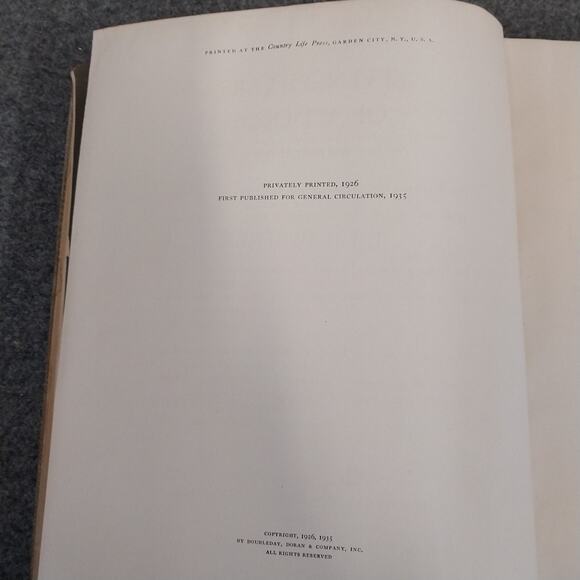 The Seven Pillars of Wisdom by T.E. Lawrence 1st Edition Doubleday 1935 *READ* - Picture 5 of 6